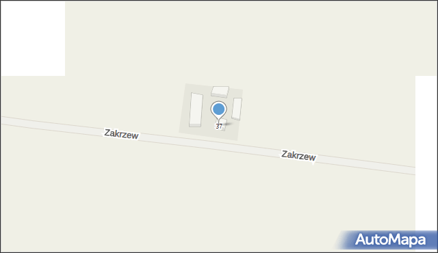 Zakrzew, Zakrzew, 37, mapa Zakrzew