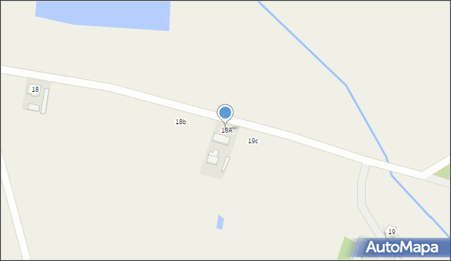 Zakrzewko, Zakrzewko, 18A, mapa Zakrzewko