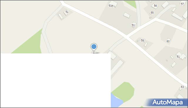 Zakrzewo Kościelne, Zakrzewo Kościelne, 52, mapa Zakrzewo Kościelne