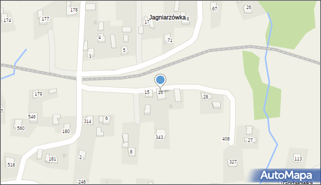 Zakrzów, Zakrzów, 16, mapa Zakrzów