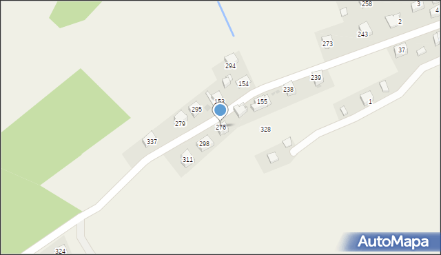 Zakrzów, Zakrzów, 276, mapa Zakrzów