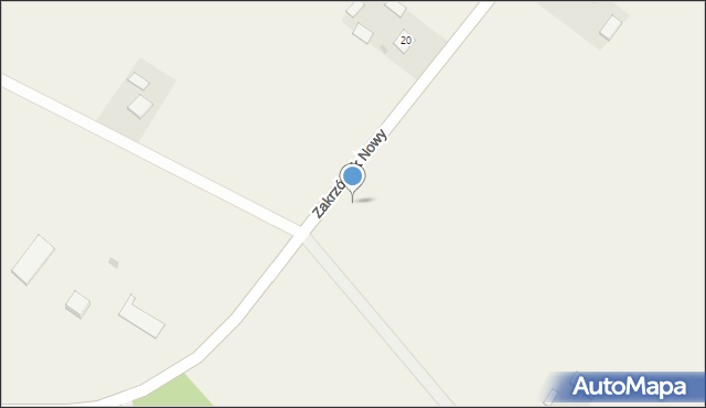 Zakrzówek Nowy, Zakrzówek Nowy, 26, mapa Zakrzówek Nowy