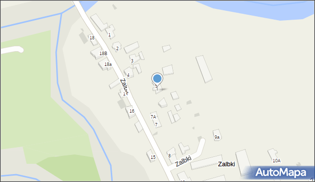 Zalbki, Zalbki, 6, mapa Zalbki