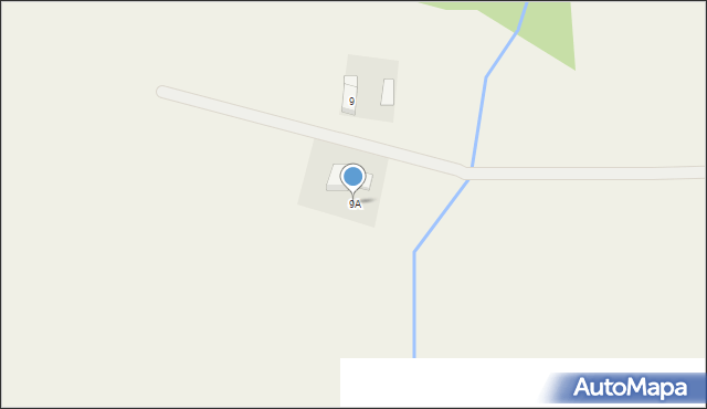 Zalesie Barcińskie, Zalesie Barcińskie, 9A, mapa Zalesie Barcińskie