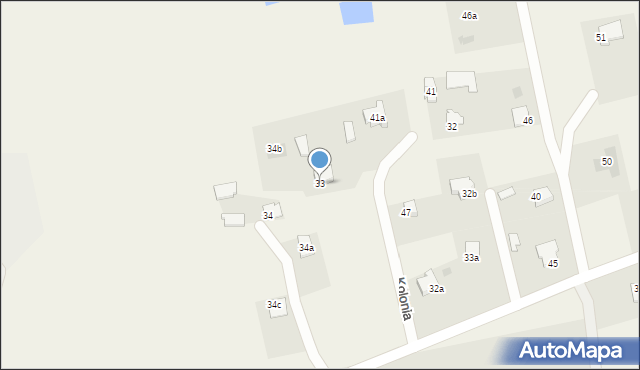 Zaleskie, Zaleskie, 33, mapa Zaleskie