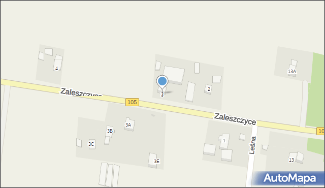 Zaleszczyce, Zaleszczyce, 3, mapa Zaleszczyce