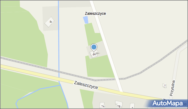 Zaleszczyce, Zaleszczyce, 4A, mapa Zaleszczyce