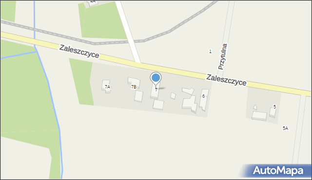 Zaleszczyce, Zaleszczyce, 7, mapa Zaleszczyce