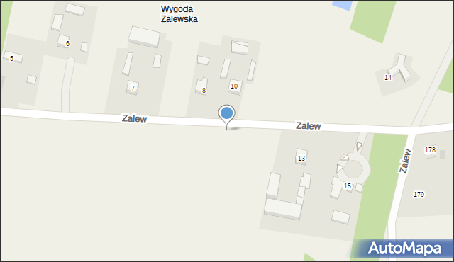 Zalew, Zalew, 11, mapa Zalew