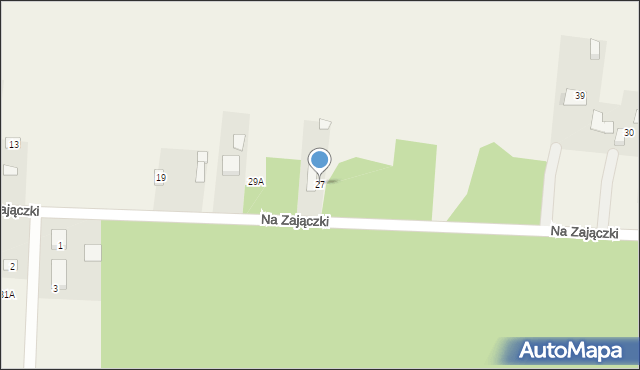 Załuski, Załuski, 29D, mapa Załuski