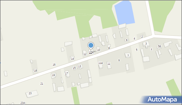 Zambrzyniec, Zambrzyniec, 12A, mapa Zambrzyniec