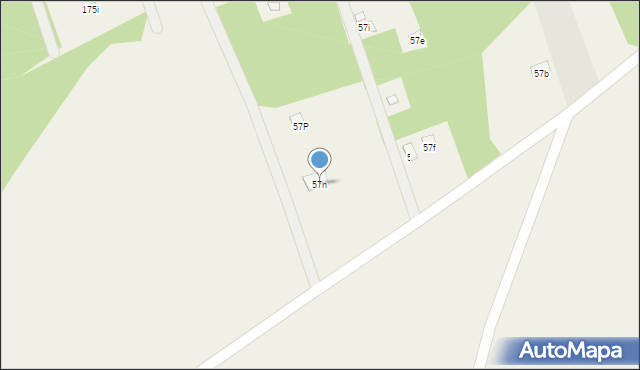 Zambski Kościelne, Zambski Kościelne, 57n, mapa Zambski Kościelne
