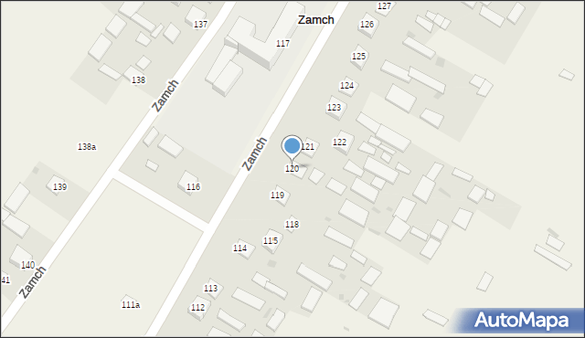 Zamch, Zamch, 120, mapa Zamch