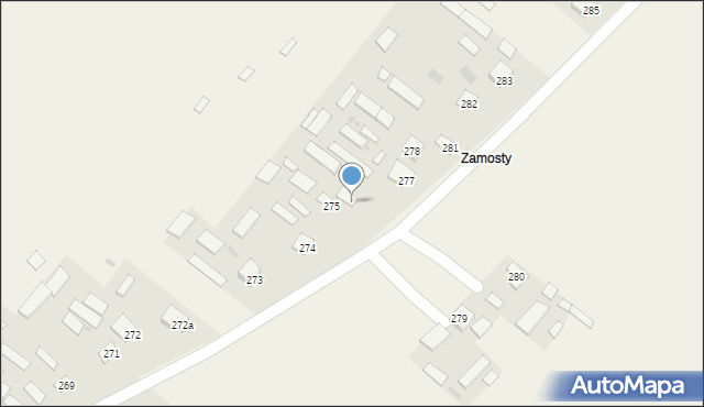 Zamch, Zamch, 276, mapa Zamch