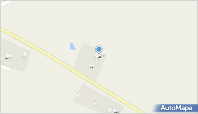 Zamek Kiszewski, Zamek Kiszewski, 24b, mapa Zamek Kiszewski