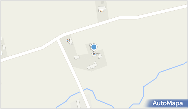 Zamiechów, Zamiechów, 96, mapa Zamiechów