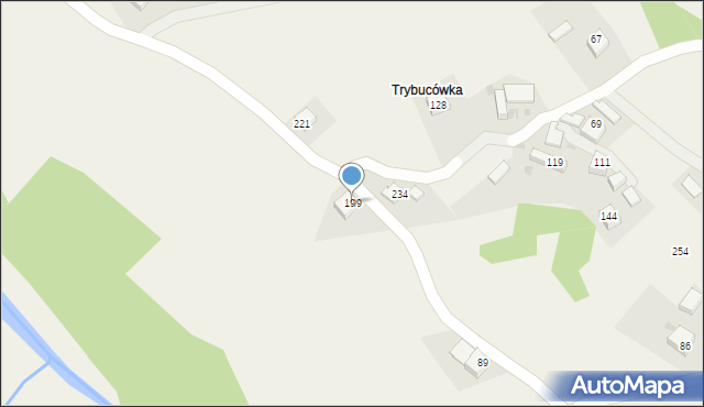 Zamieście, Zamieście, 199, mapa Zamieście