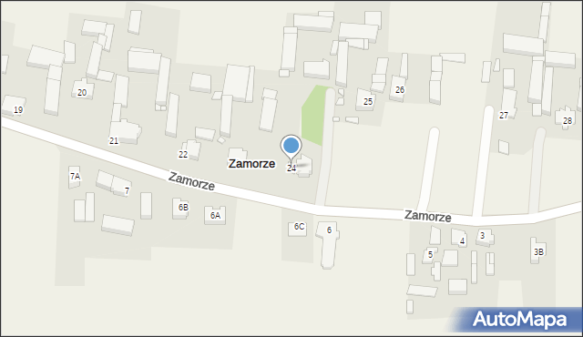 Zamorze, Zamorze, 24, mapa Zamorze