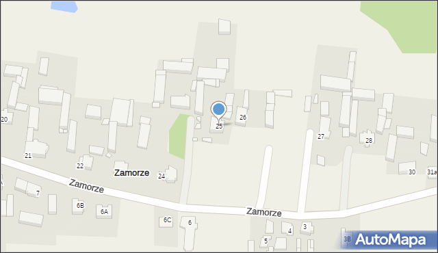 Zamorze, Zamorze, 25, mapa Zamorze