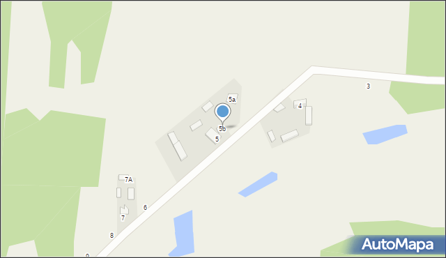 Zamość, Zamość, 5b, mapa Zamościa