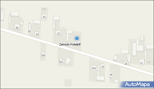 Zamość, Zamość, 51A, mapa Zamościa