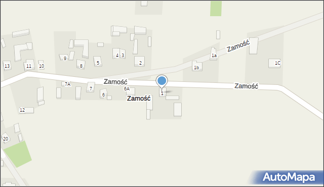 Zamość, Zamość, 1, mapa Zamościa