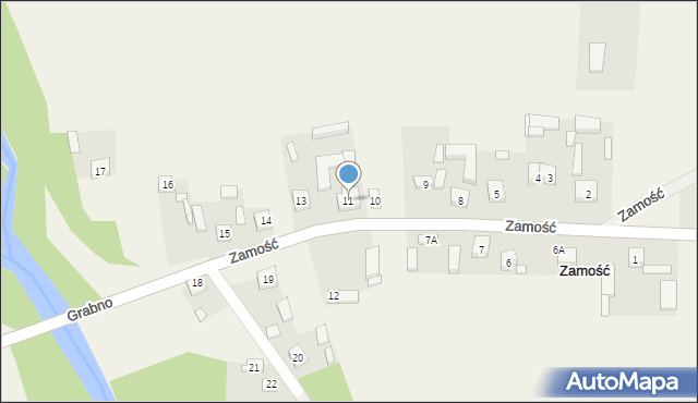 Zamość, Zamość, 11, mapa Zamościa