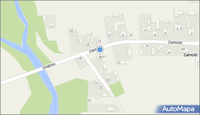 Zamość, Zamość, 19, mapa Zamościa