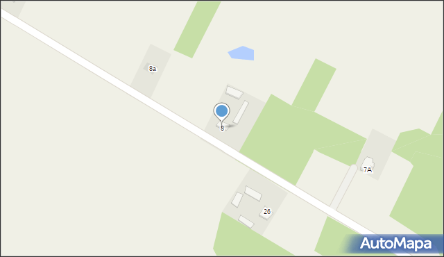 Zamość Nowy, Zamość Nowy, 8, mapa Zamość Nowy