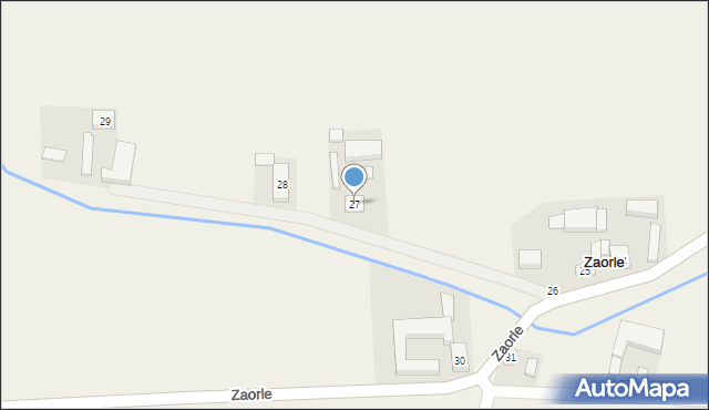 Zaorle, Zaorle, 27, mapa Zaorle