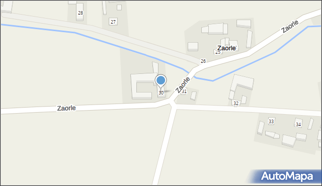 Zaorle, Zaorle, 30, mapa Zaorle