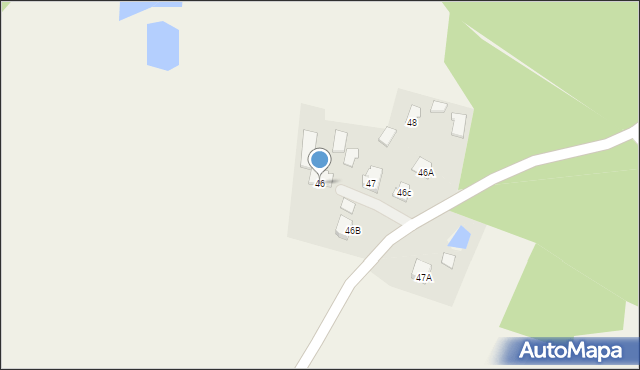 Zapole, Zapole, 46, mapa Zapole