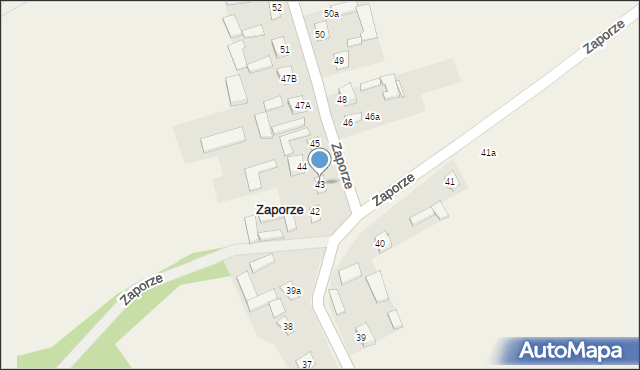 Zaporze, Zaporze, 43, mapa Zaporze