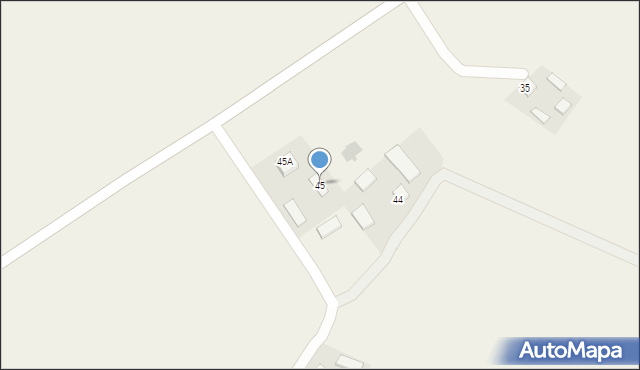 Zarajec Potocki, Zarajec Potocki, 45, mapa Zarajec Potocki