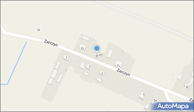 Żarczyn, Żarczyn, 32, mapa Żarczyn