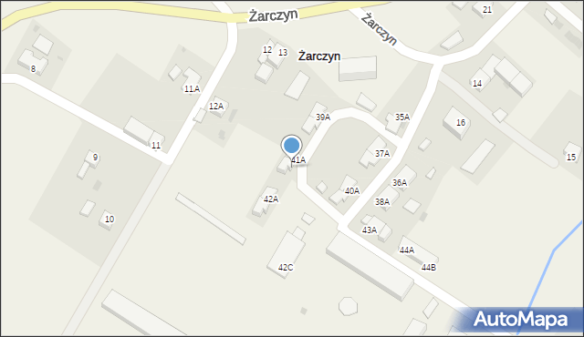 Żarczyn, Żarczyn, 41B, mapa Żarczyn