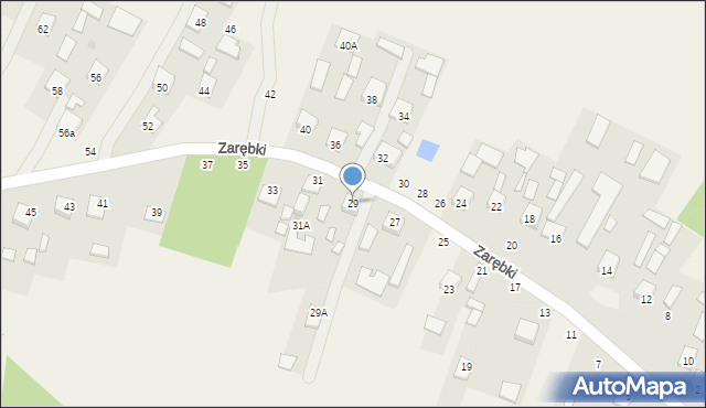 Zarębki, Zarębki, 29, mapa Zarębki