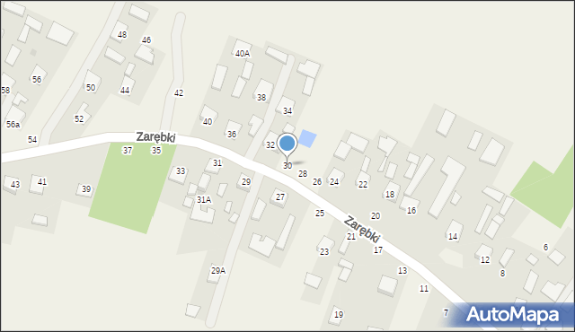 Zarębki, Zarębki, 30, mapa Zarębki