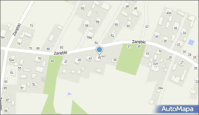 Zarębki, Zarębki, 41, mapa Zarębki