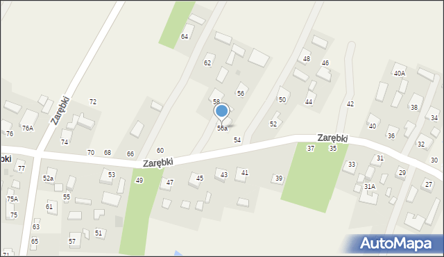 Zarębki, Zarębki, 56a, mapa Zarębki