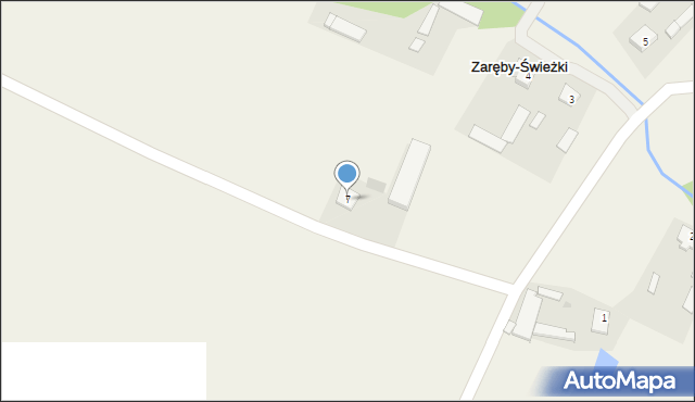 Zaręby-Świeżki, Zaręby-Świeżki, 7, mapa Zaręby-Świeżki