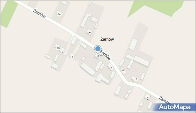 Żarnów, Żarnów, 6, mapa Żarnów