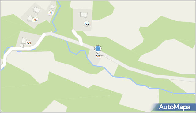 Żarnowa, Żarnowa, 302, mapa Żarnowa