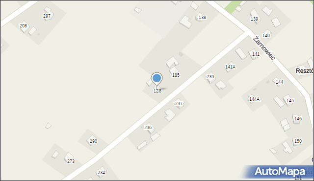 Żarnowiec, Żarnowiec, 128, mapa Żarnowiec