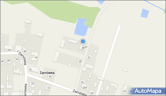 Żarnówka, Żarnówka, 26, mapa Żarnówka