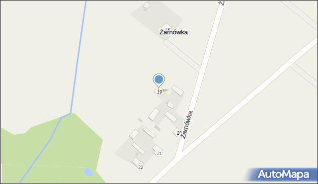 Żarnówka, Żarnówka, 19, mapa Żarnówka