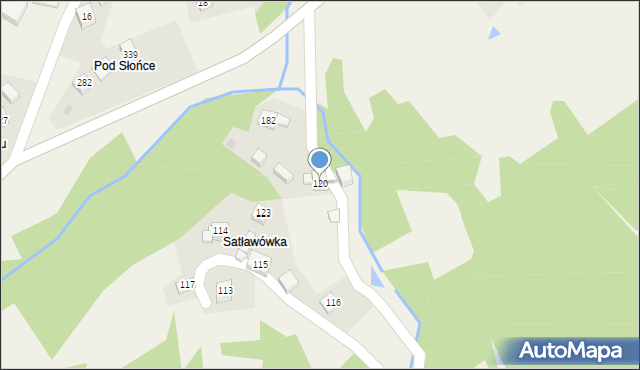 Żarnówka, Żarnówka, 120, mapa Żarnówka