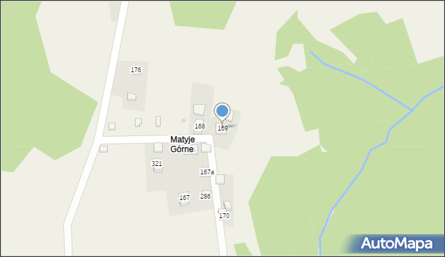 Żarnówka, Żarnówka, 169, mapa Żarnówka