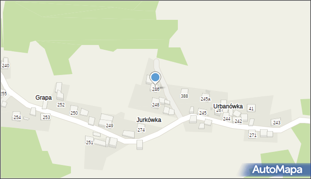 Żarnówka, Żarnówka, 246, mapa Żarnówka