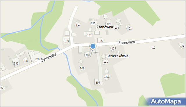 Żarnówka, Żarnówka, 354, mapa Żarnówka